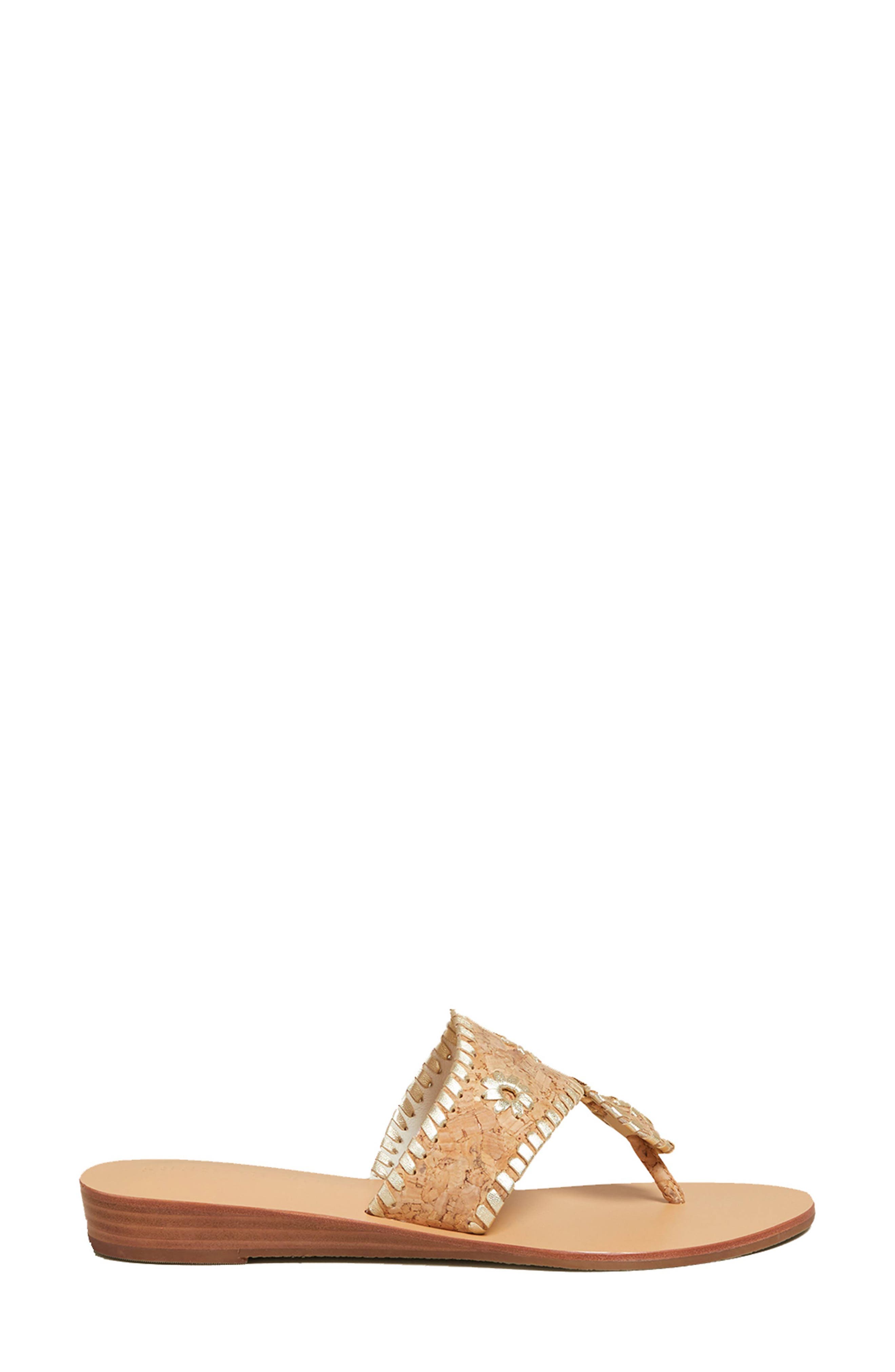 Jack Rogers Jacks Demi Wedge Flip Flop, Alternate, color, 