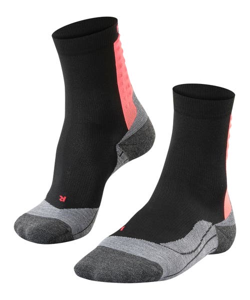 Falke Achilles Health Tendon Relief Athletic Socks In Black
