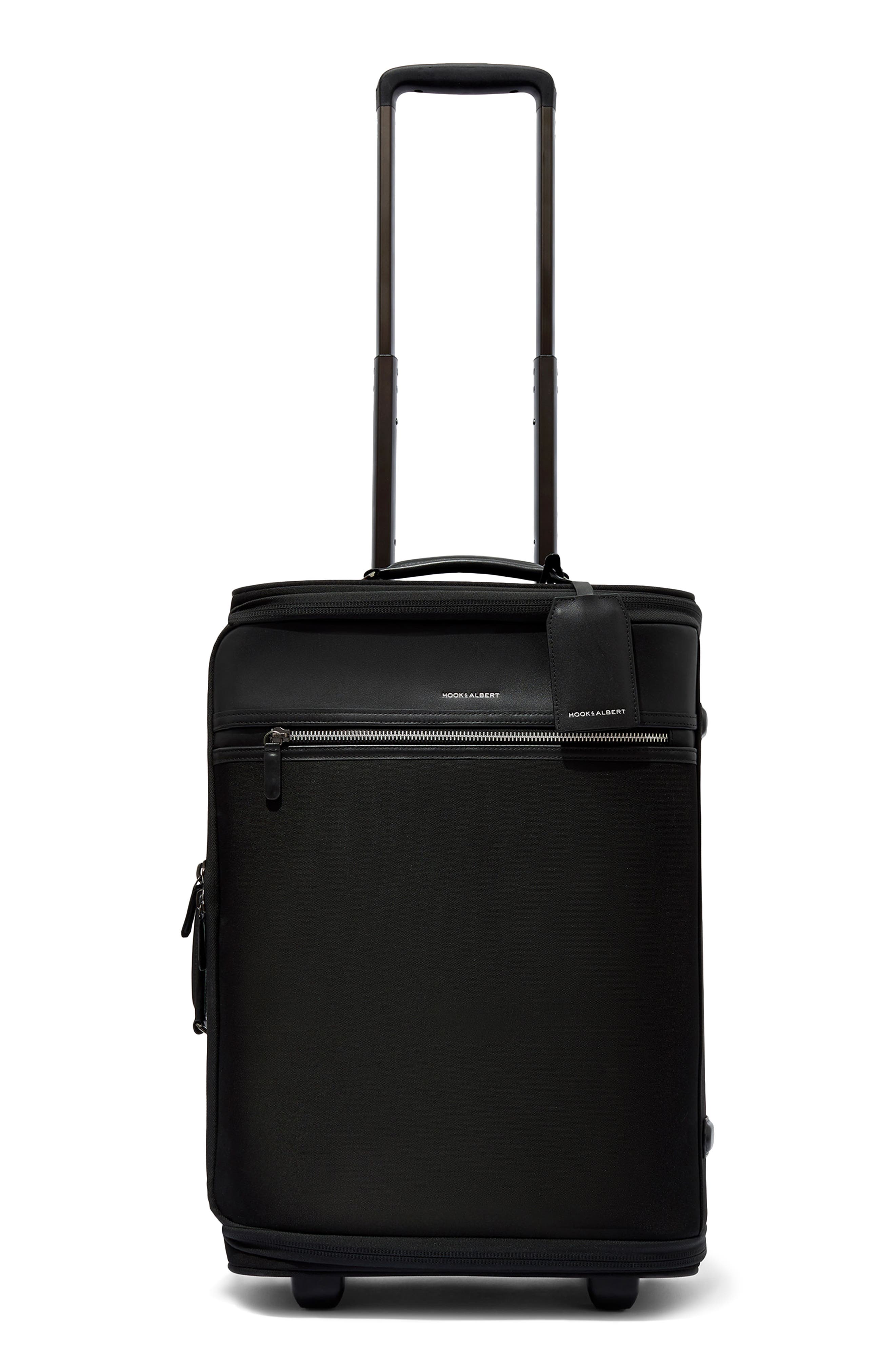 hook + ALBERT Garment Luggage Carry-On Suitcase, Main, color, 