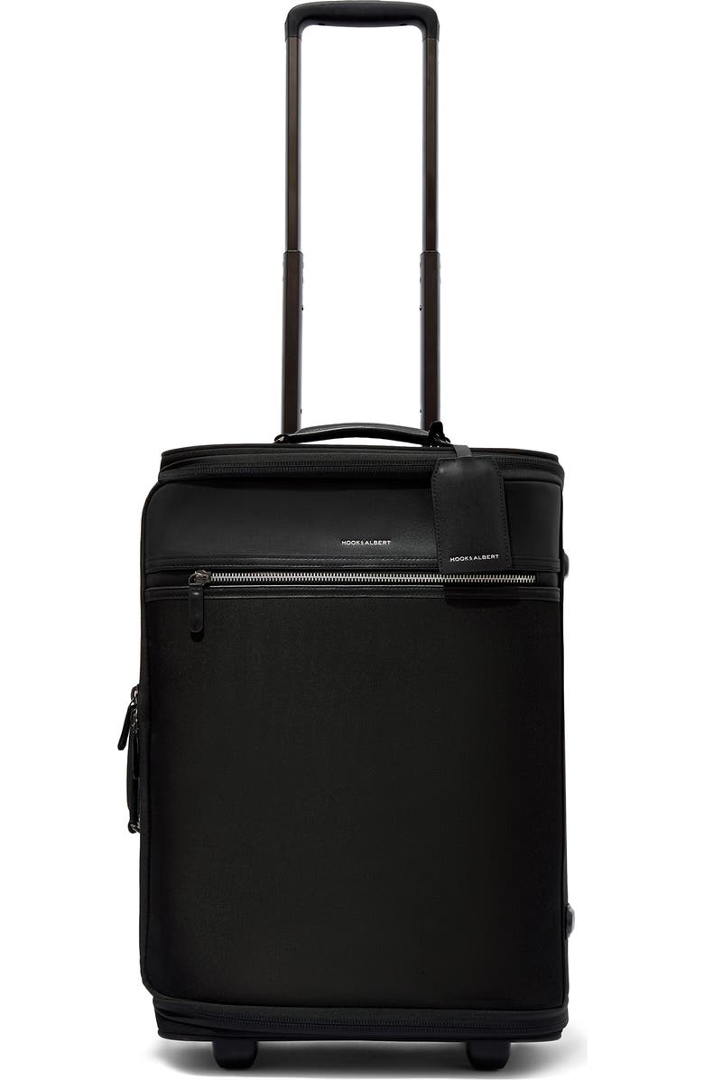 hook + ALBERT Garment Luggage Carry-On Suitcase, Main, color,