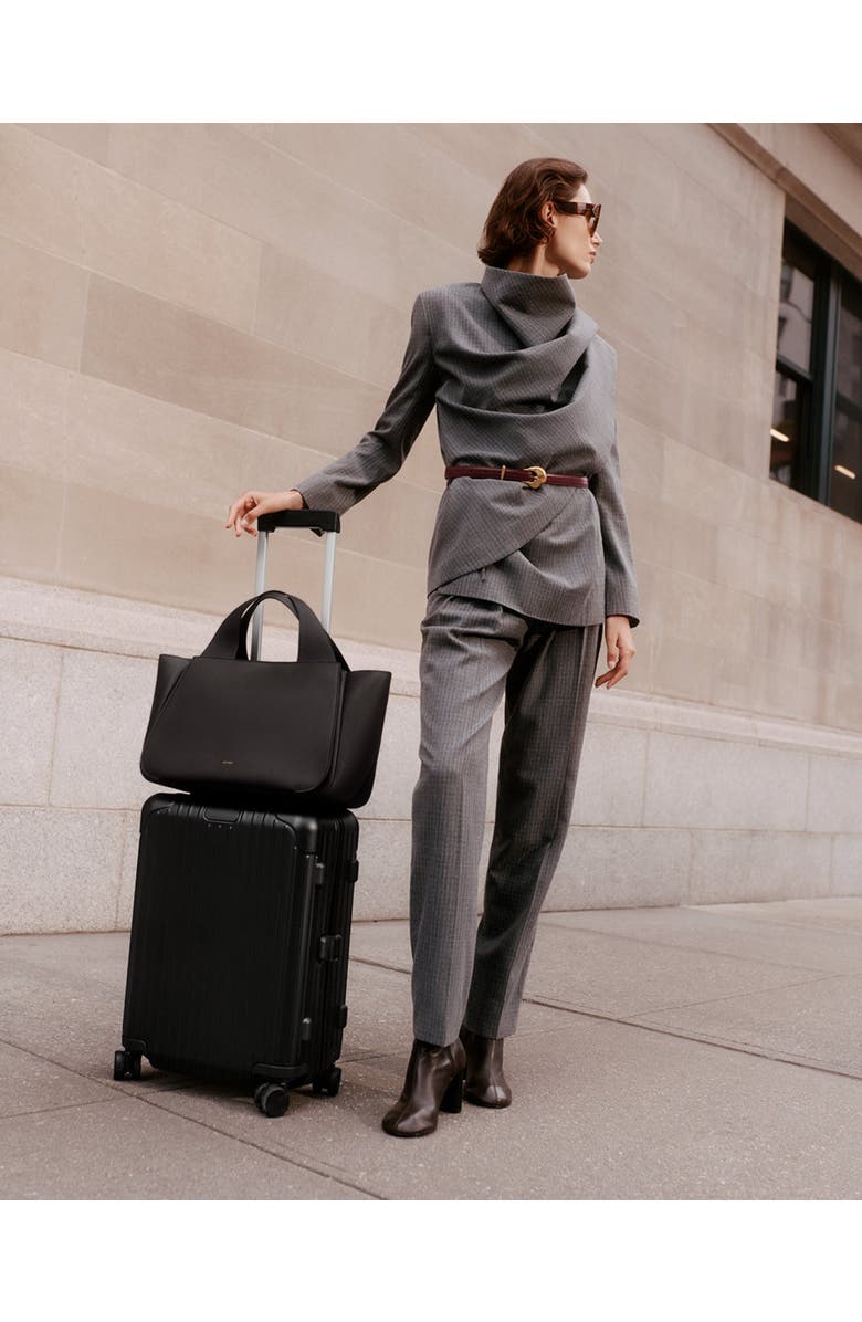 Cuyana Mila Satchel, Alternate, color, Black