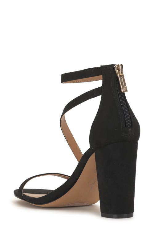 Jessica Simpson Sloyan Ankle Strap Sandal In Black