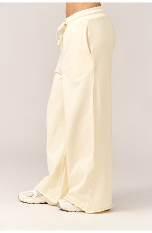 Gottex Beach Life Cozy Coast Airport Wide Leg Sweatpants In Gray