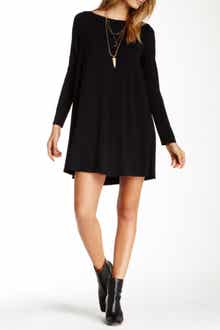GO COUTURE Long Sleeve Sweater Dress