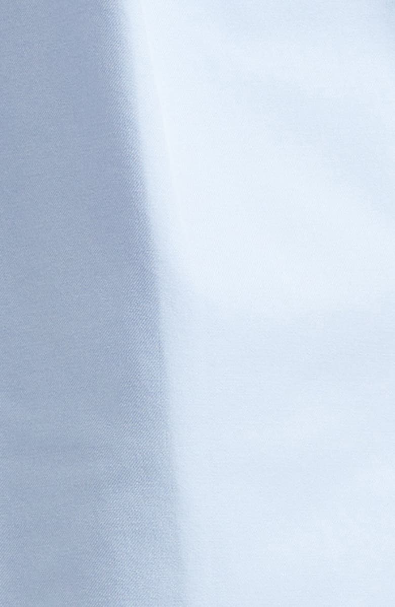 Lafayette 148 New York Park Pleated Techno Stretch Twill Wide Leg Shorts, Alternate, color, Skyline Blue