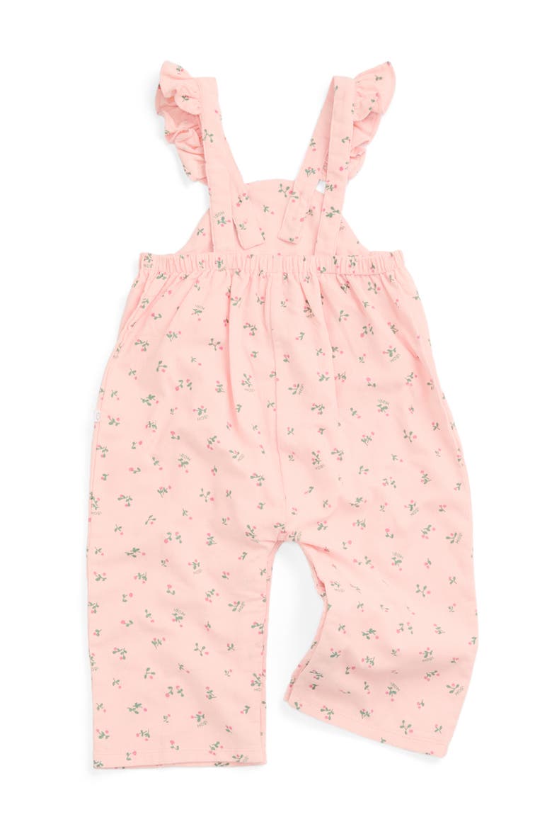 Frilled Corduroy Dungarees, Alternate, color, Floral Print