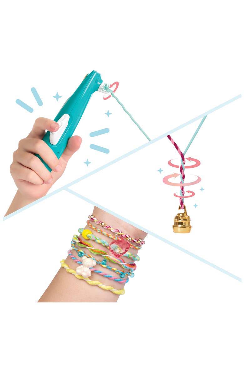 Kids' Swift Twist Bracelet Maker, Alternate, color, MULTI