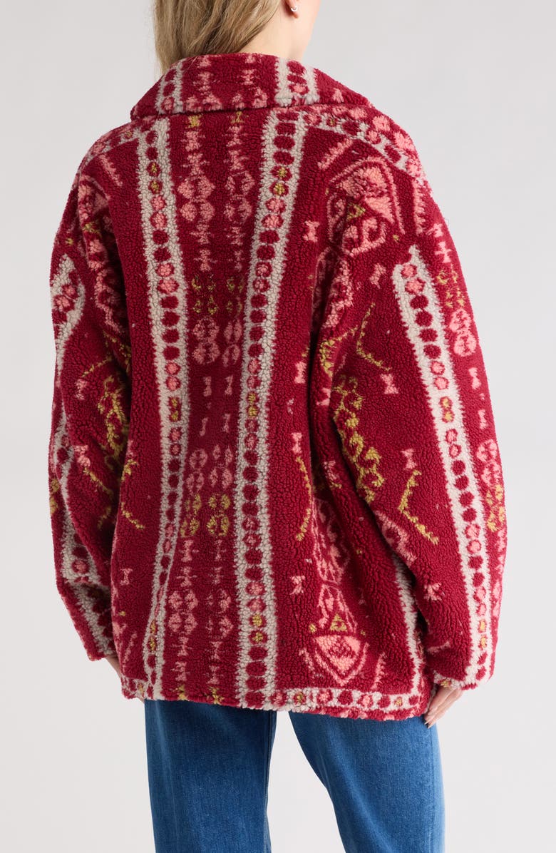 MOTHER The Warm and Fuzzy Fleece Jacket, Alternate, color, 