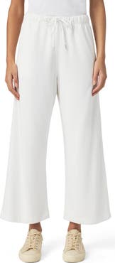 Splendid Hayden Terry Cloth Crop Wide Leg Pants