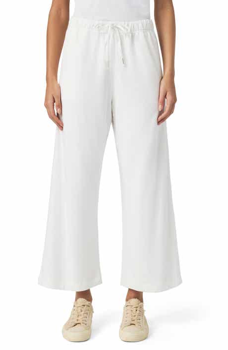 Splendid Hayden Terry Cloth Crop Wide Leg Pants