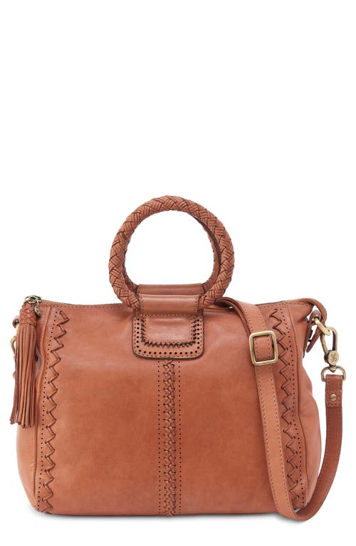 HOBO Medium Sheila Leather Satchel in Harvest Wheat at Nordstrom