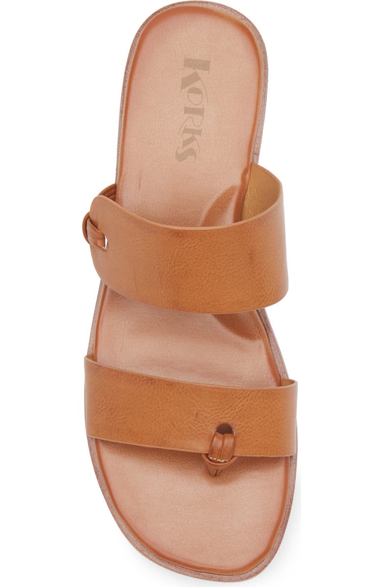 KORKS Sansa Slide Sandal, Alternate, color, Light Tan