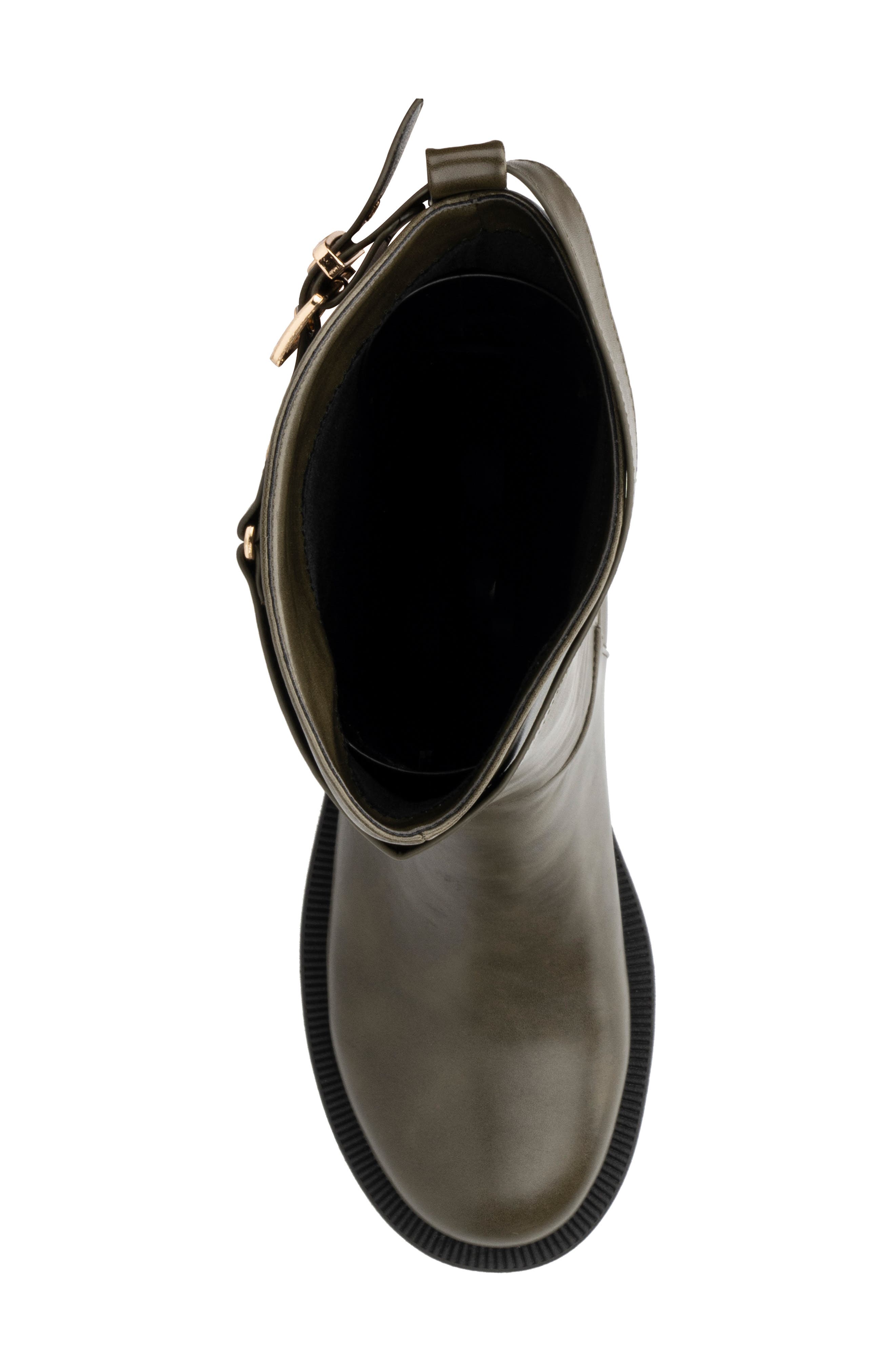Antonella Buckle Boot, Alternate, color, GREEN