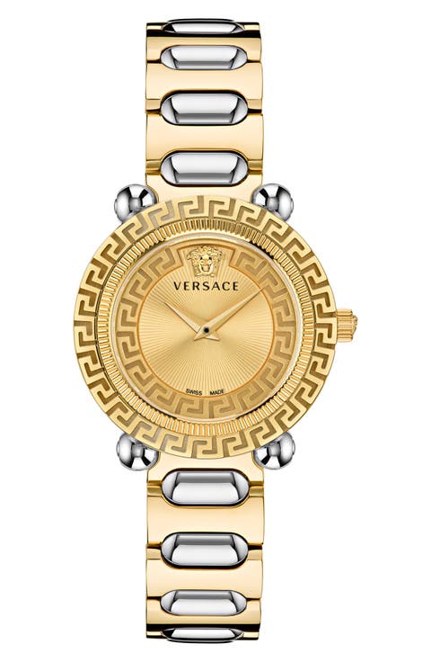 Greca Twist Bracelet Watch, 35mm