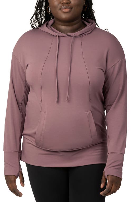 Kindred Bravely Relaxed Fit Nursing Hoodie in Twilight 