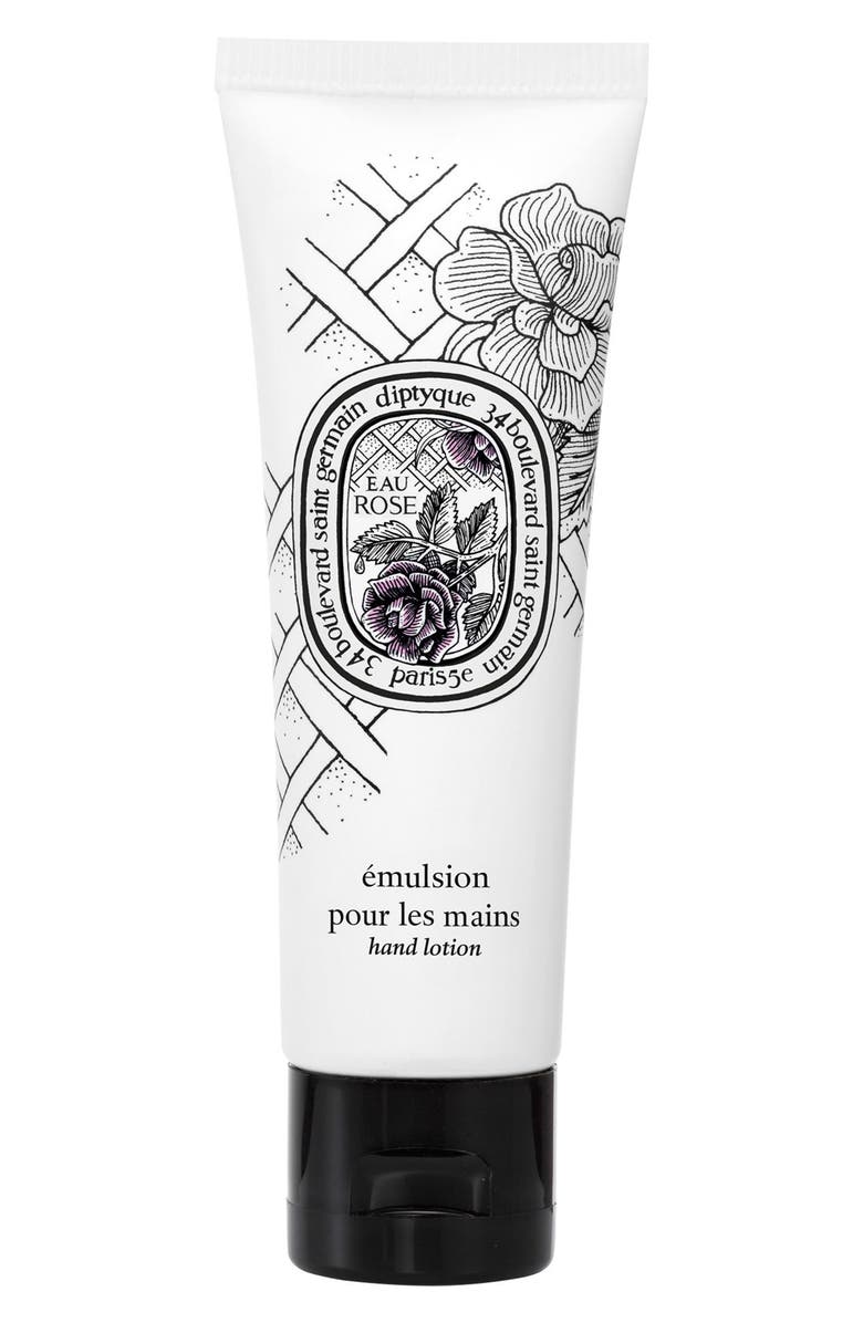 Diptyque Eau Rose Hand Cream, Main, color,