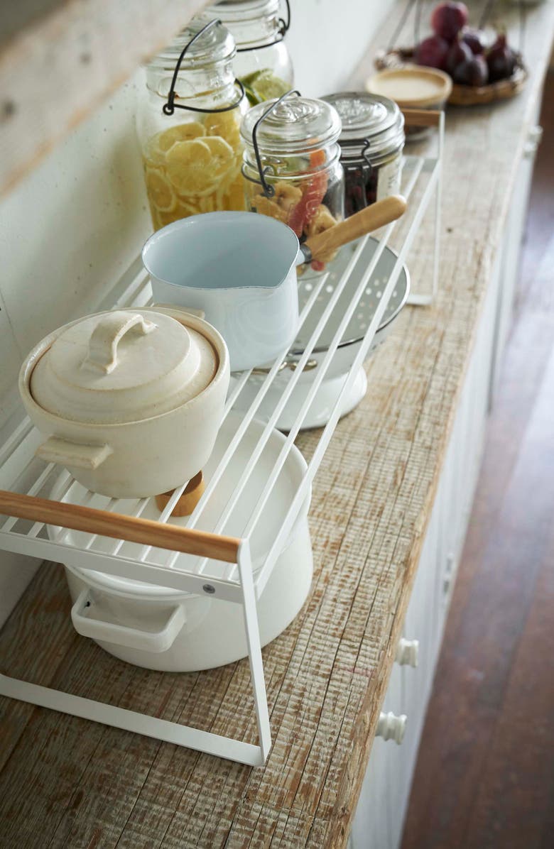 Yamazaki Tosca Wire Organizer Rack, Alternate, color,