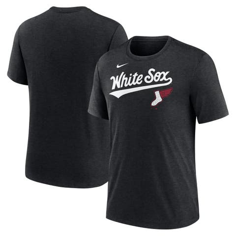 Men's Nike  Heather Black Chicago White Sox 2025 City Connect Tri-Blend T-Shirt