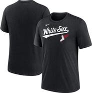 Nike Men's Nike  Heather Black Chicago White Sox 2025 City Connect Tri-Blend T-Shirt