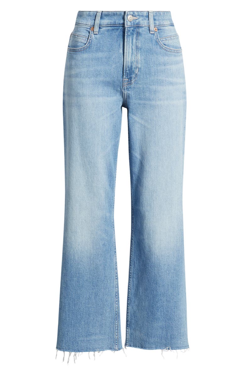 BOSS Orange Kick Flare Crop Jeans, Alternate, color, Light Blue