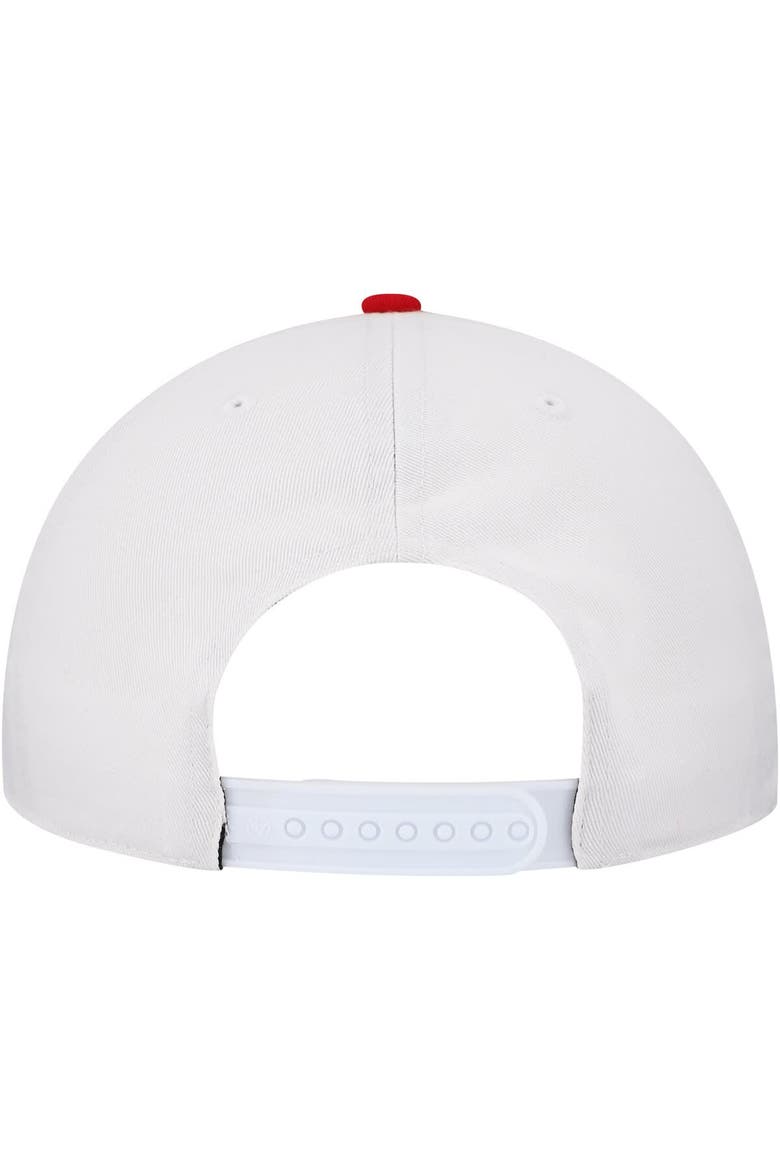 Men's '47 White Louisville Cardinals Gridiron Clean Up Adjustable Hat, Alternate, color, White