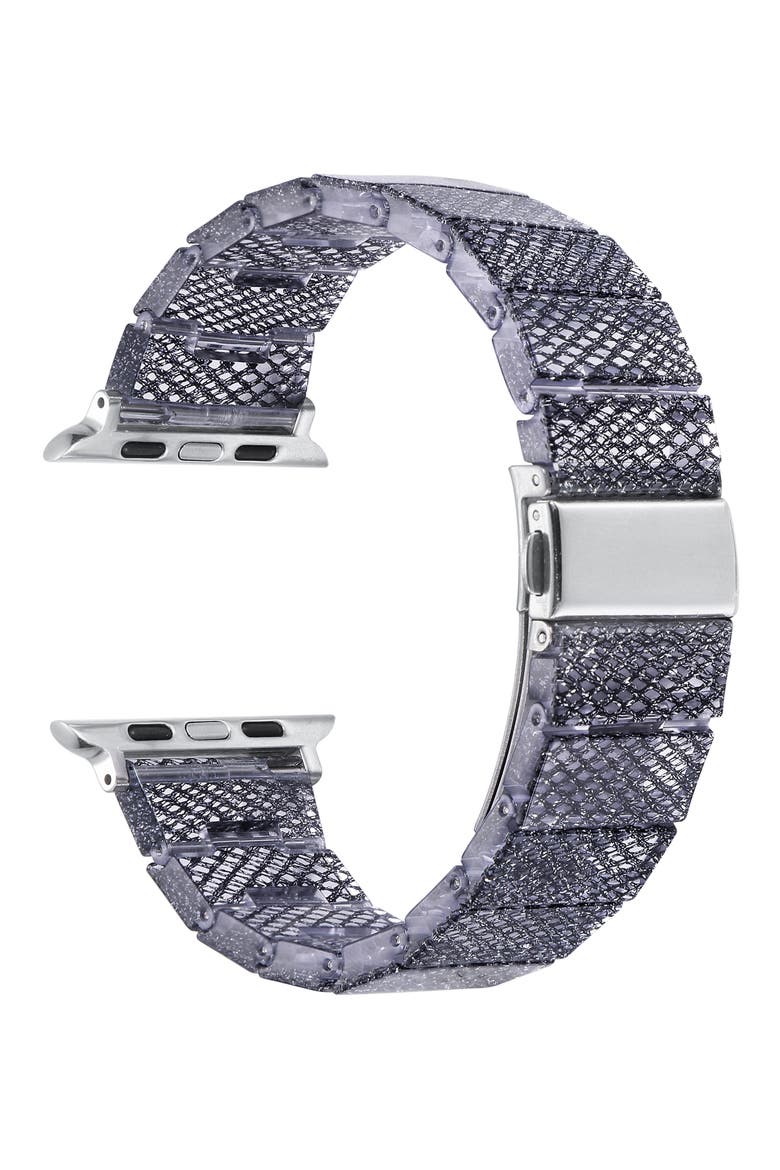Resin Link Apple Watch® Watchband, Alternate, color, FISHNET