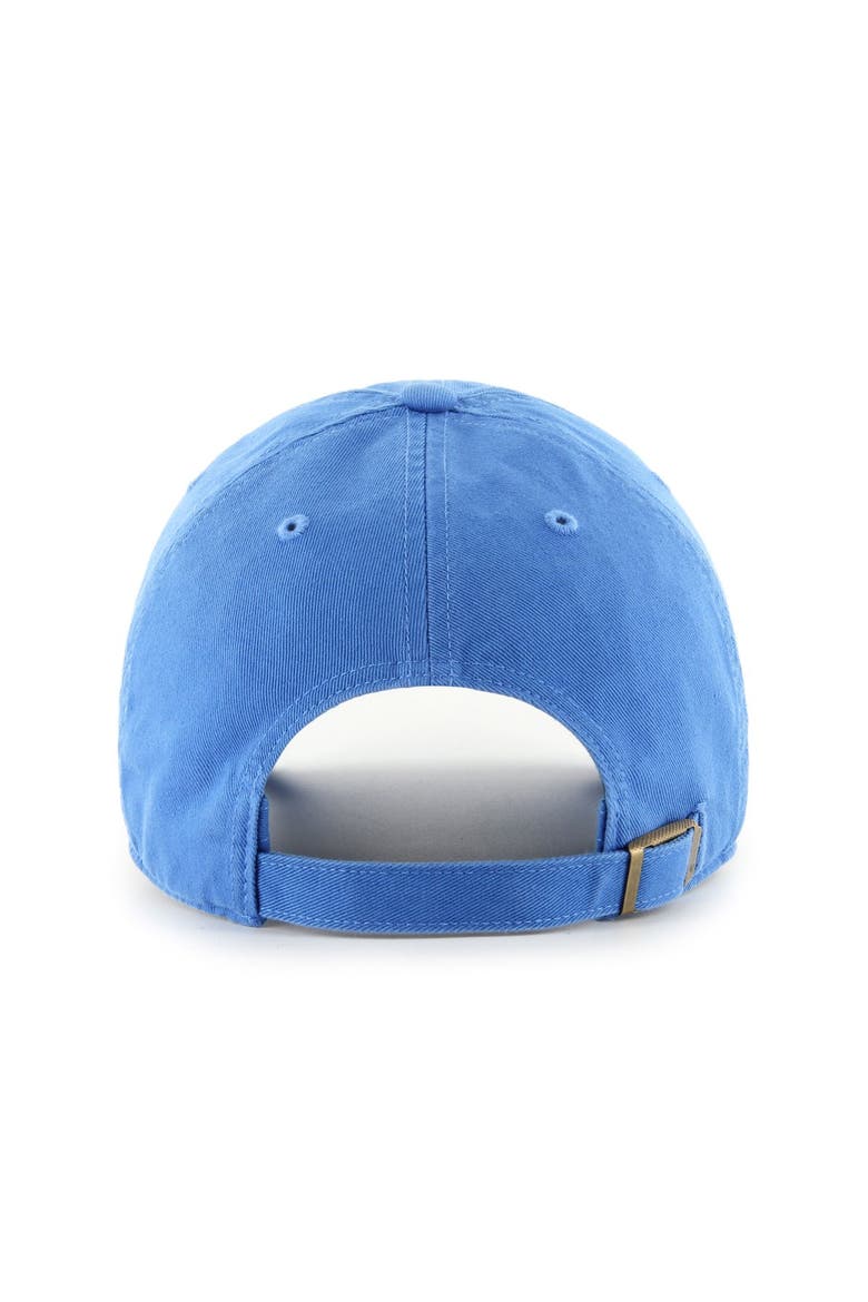 Men's '47  Blue New York Knicks Color Pack Clean Up Adjustable Hat, Alternate, color, Blue