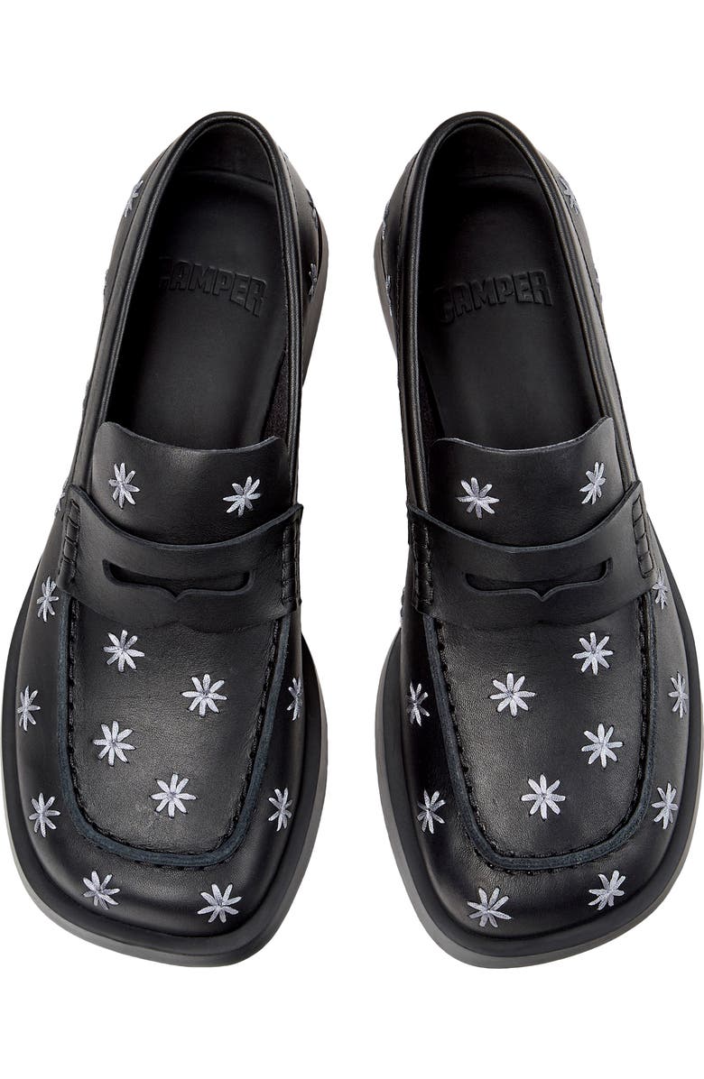 Camper Donna Penny Loafer, Alternate, color, Black