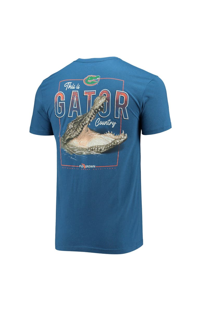 FLOGROWN Men's FloGrown Royal Florida Gators Gator Country T-Shirt, Alternate, color, 