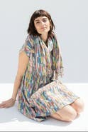 Ace & Jig Alto Souble-sided Scarf with Tassels