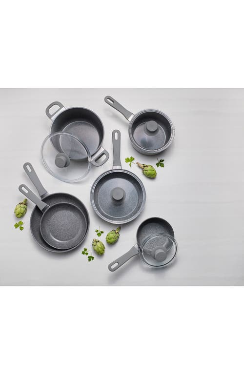 Zwilling Parma Plus Ceramic 10-pc Aluminum Ceramic Nonstick Cookware Set In Gray