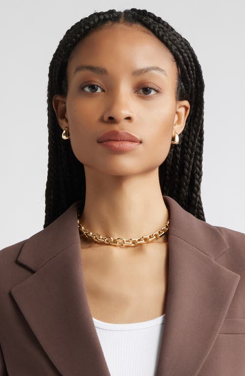 Nordstrom Soft Square Link Chain Necklace