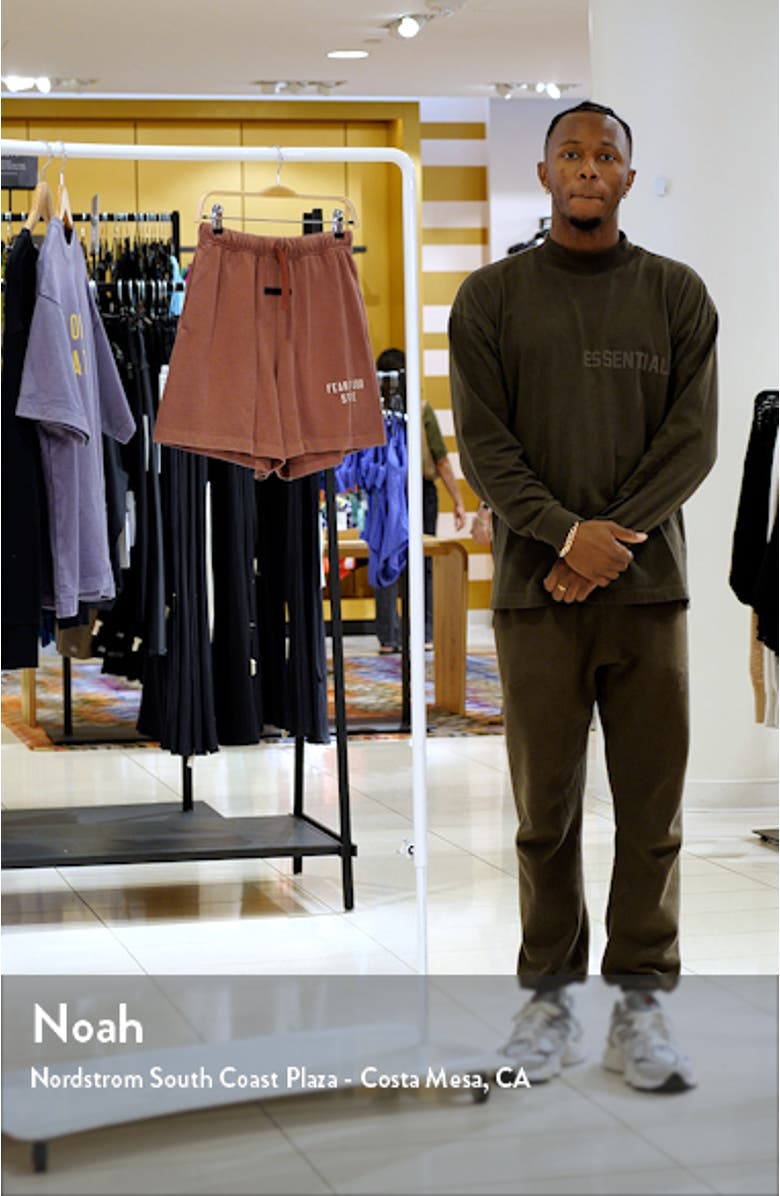 Kids' Heavy Cotton Jersey Sweat Shorts, sales video thumbnail