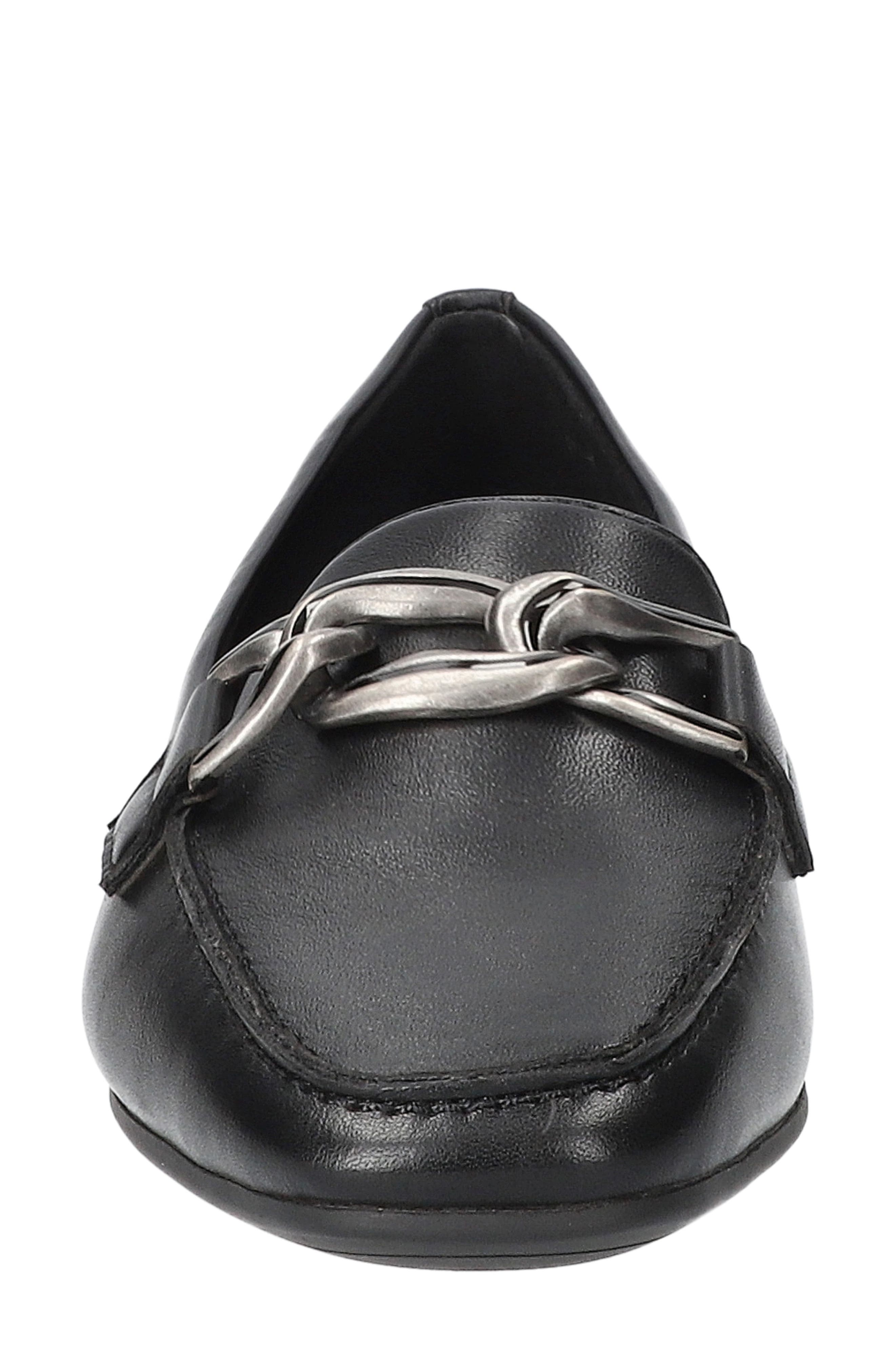 EASY STREET Amber Loafer, Alternate, color, Black