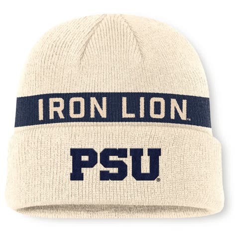 Men's Nike Natural Penn State Nittany Lions Peak Primetime Utility Cuffed Knit Hat