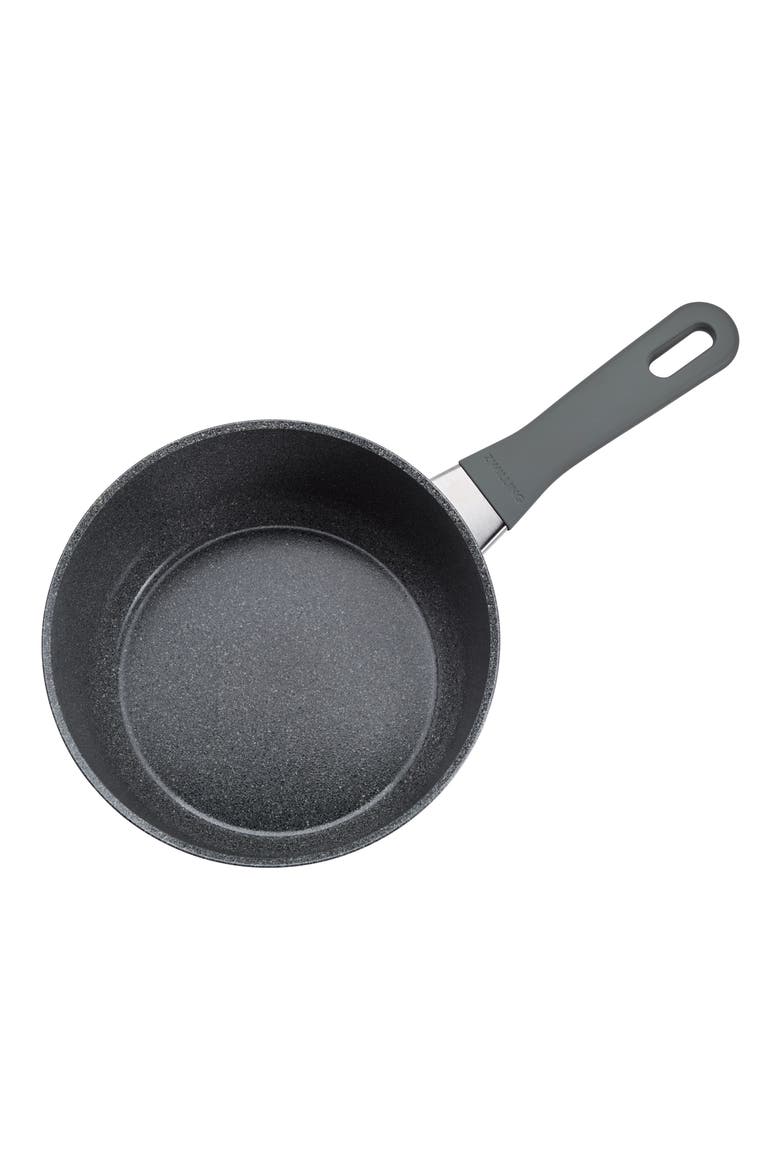 2.9-Quart Nonstick Saucepan with Lid, Alternate, color, GREY