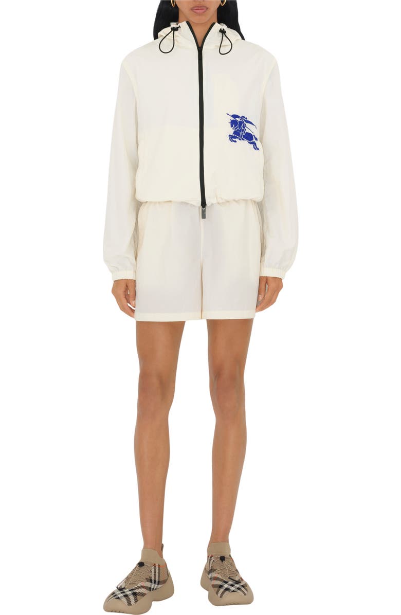 Burberry Check Knit Neptune Sneakers, Alternate, color, Sand