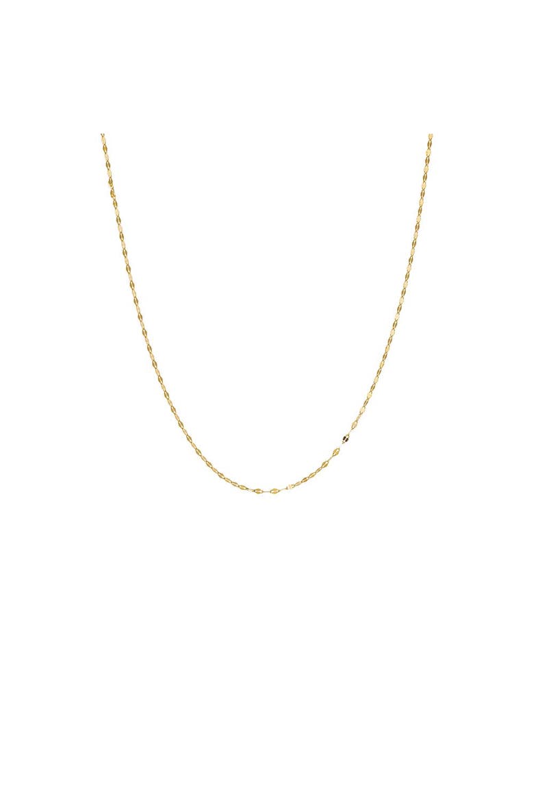 Dainty Mariner Chain Necklace 14K, Main, color, 14K Gold - 18 Inch