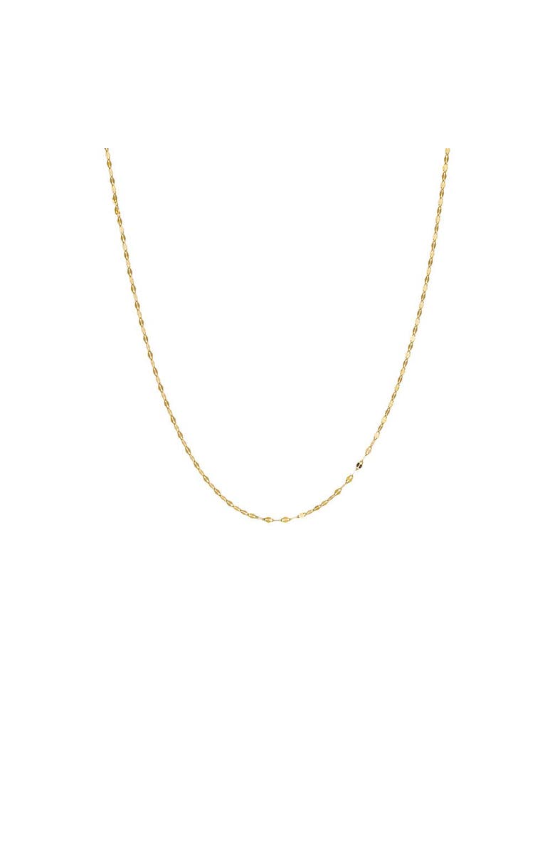 BY ADINA EDEN Dainty Mariner Chain Necklace 14K, Main, color, 14K Gold - 22 Inch