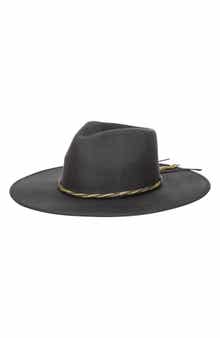 San Diego Hat Chain Trim Felt Fedora