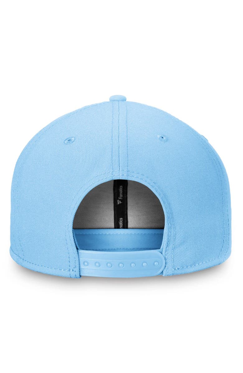 FANATICS Men's Fanatics Branded Blue New York City FC Emblem Snapback Hat, Alternate, color,