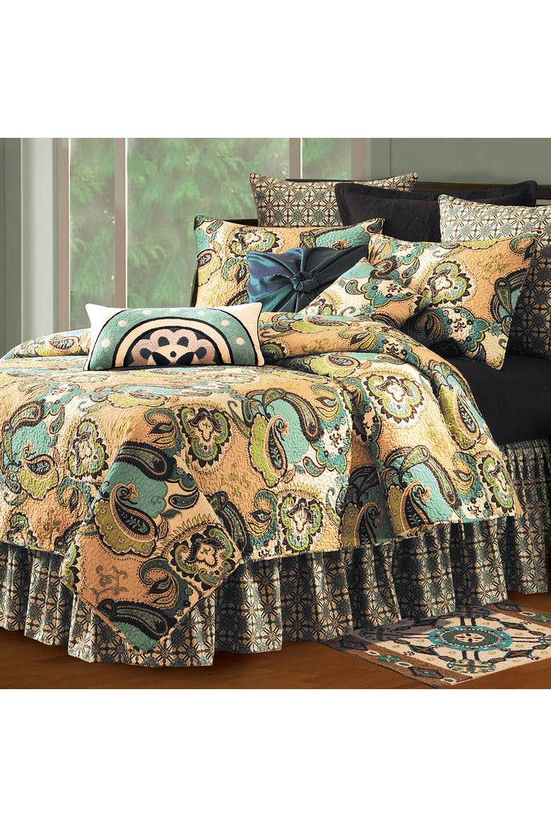 Kasbah Quilt, Alternate, color, Green