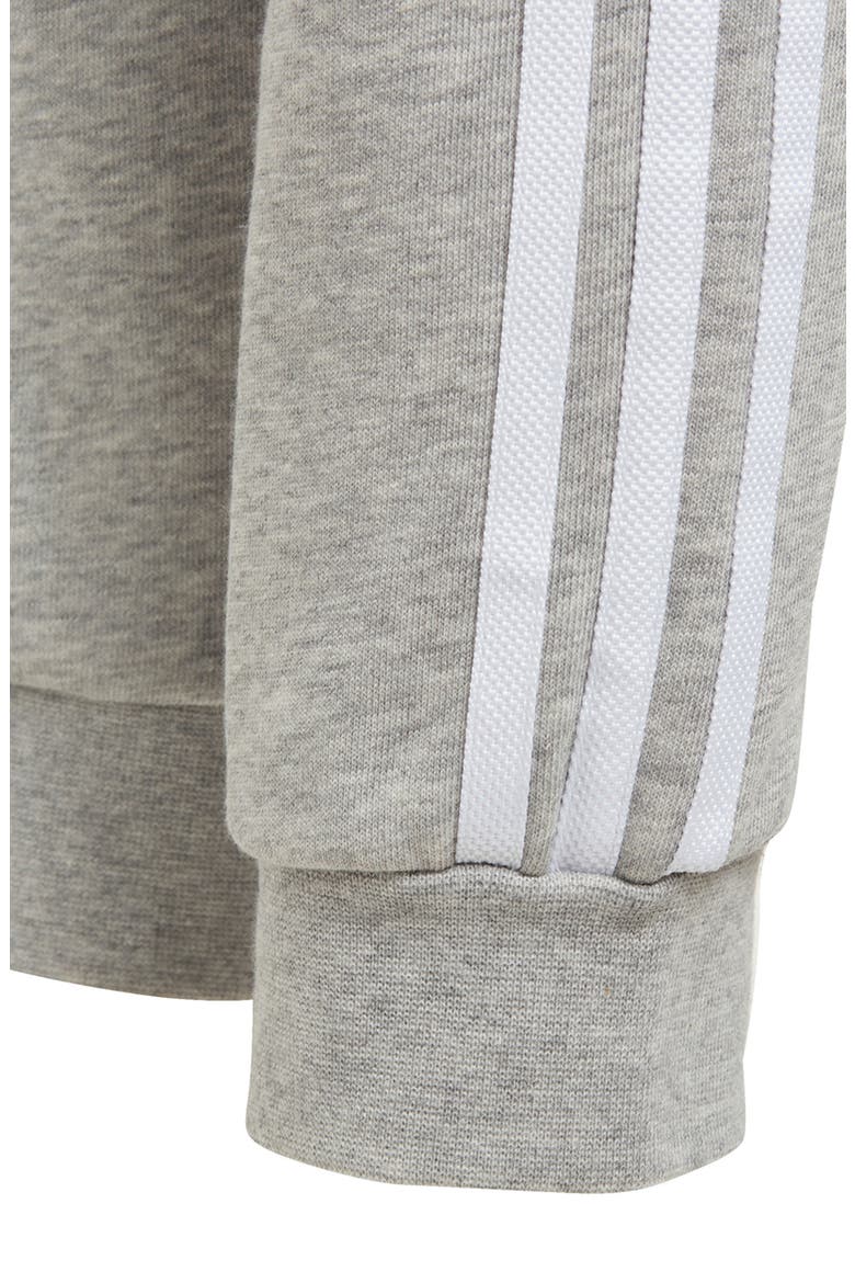 3-Stripes Sweatpants, Alternate, color, MEDIUM GREY HEATHER/ WHITE