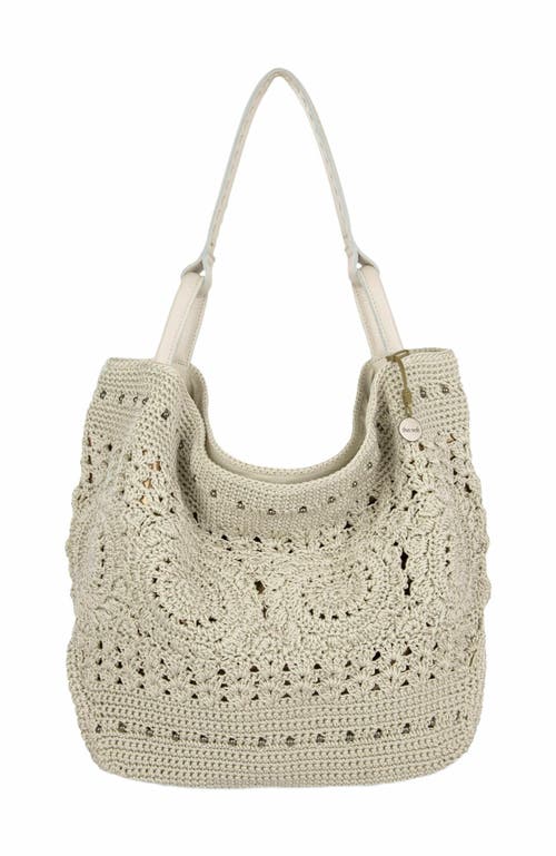 The Sak Los Feliz Large Tote Hand Crochet Bag in Natural Medallion at Nordstrom