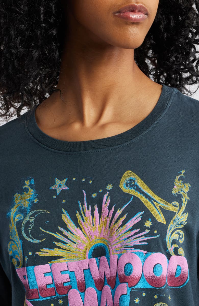 Daydreamer Fleetwood Mac Celestial Bouquet Cotton Graphic T-Shirt, Alternate, color, 