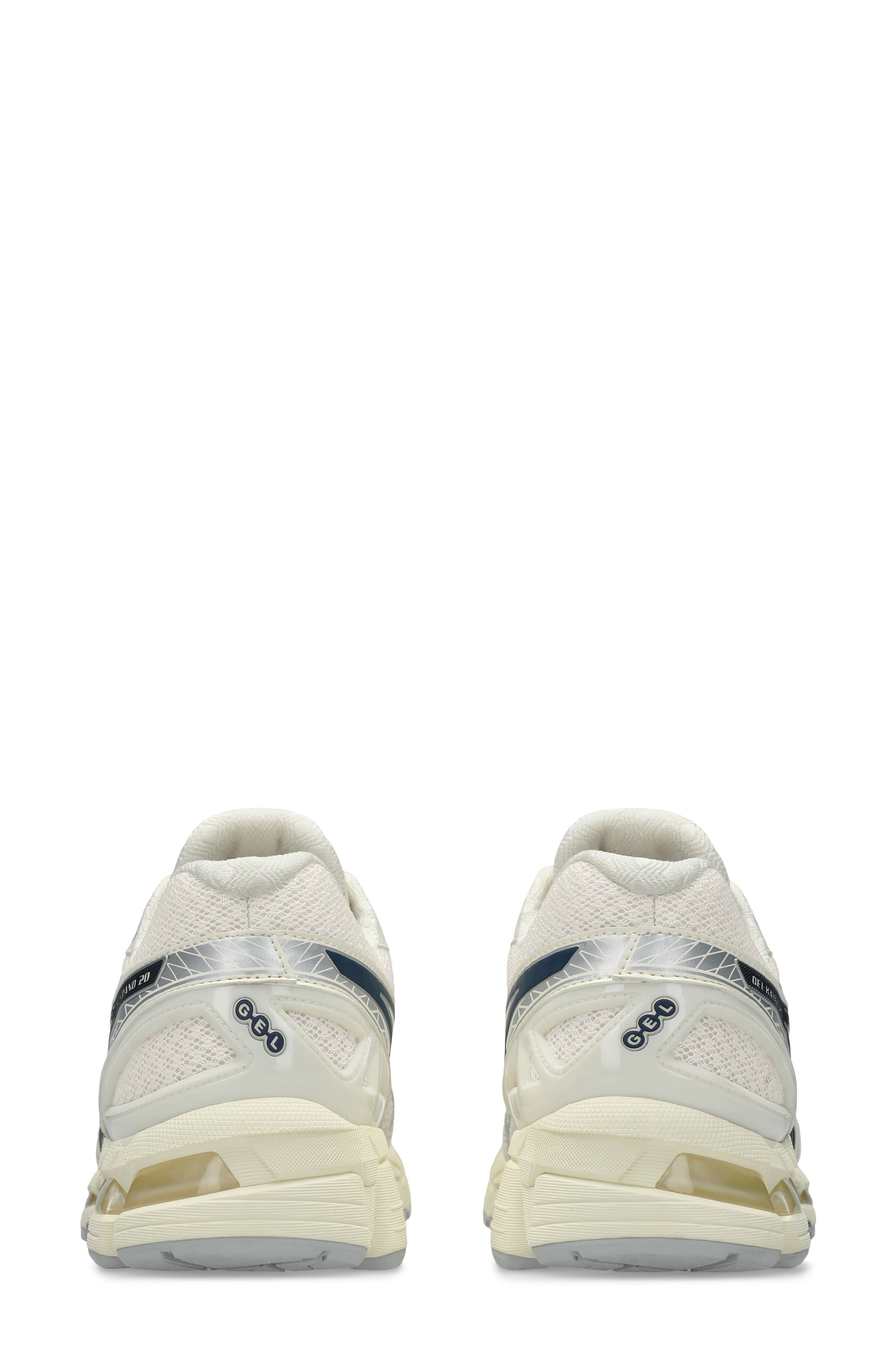 ASICS<sup>®</sup> Gender Inclusive GEL-KAYANO<sup>®</sup> 20 Sneaker, Alternate, color, Cream/ Independence Blue