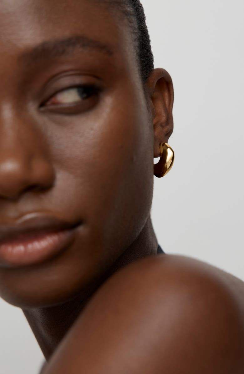 Monica Vinader Odyssey Medium Hoop Earrings, Alternate, color, 18K Gold Vermeil