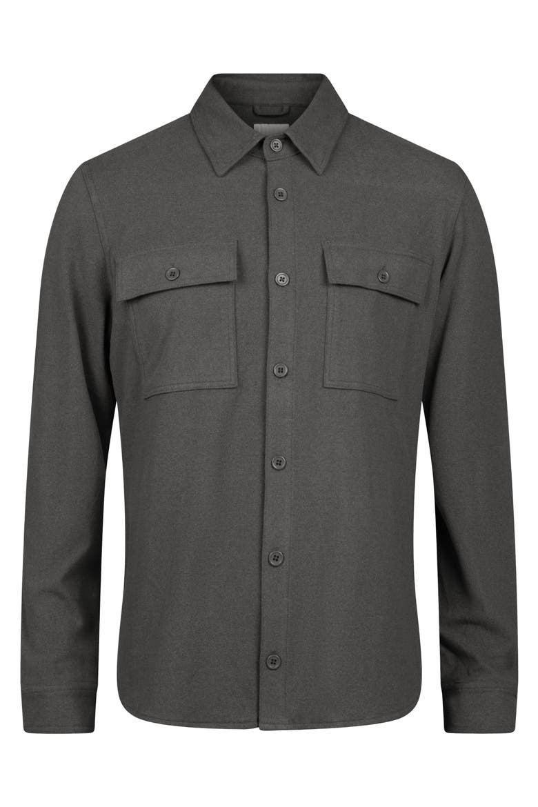 Butter Soft Knit Stretch Shirt, Alternate, color, 74 CHARCOAL