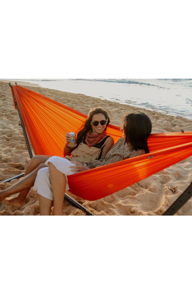 Kammok Roo Double Camping Hammock, Alternate, color, Midnight Blue