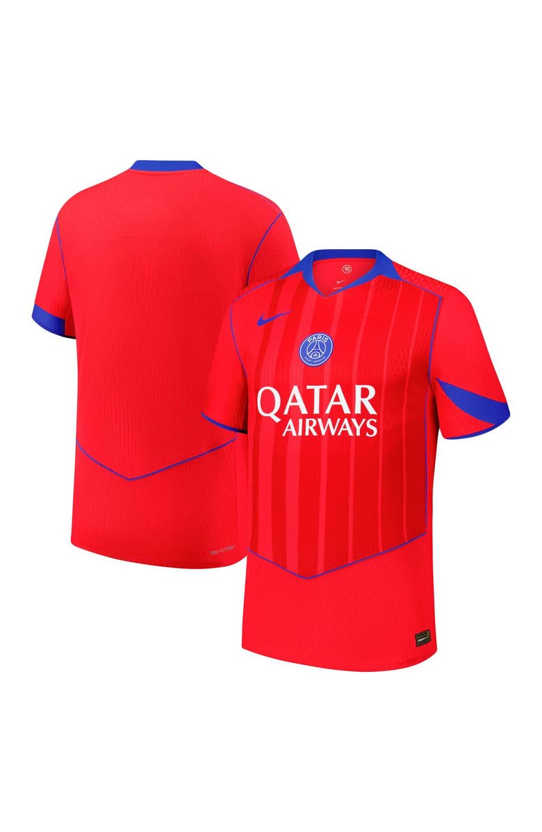 Nike Men's Nike Red Paris Saint-Germain 2025/26 Third Authentic Jersey, Main, color, Red